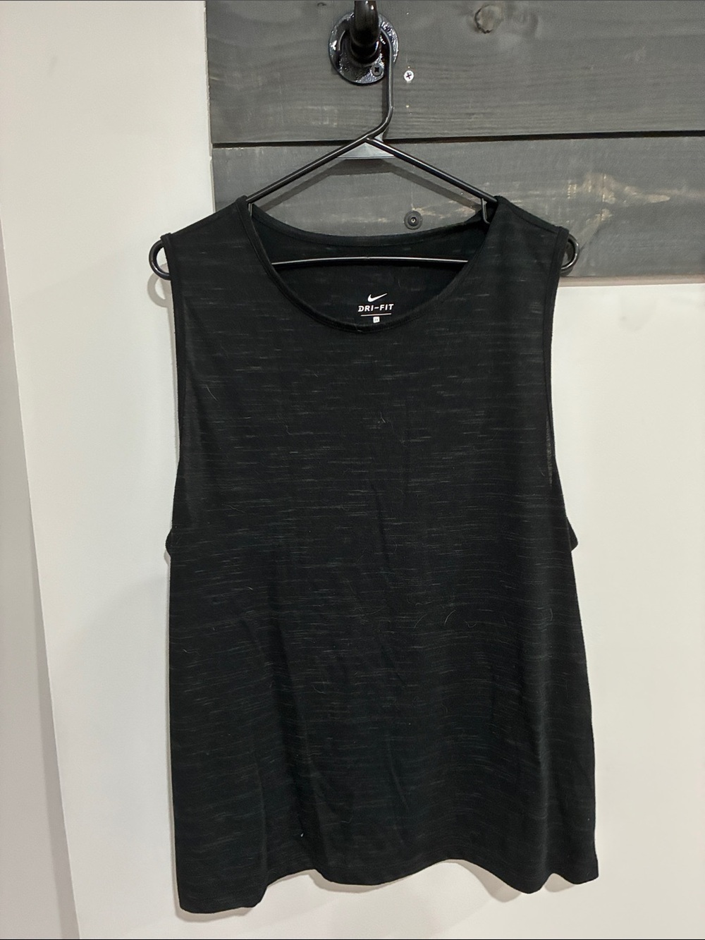Nike Black Dri-FIT Muscle Tank